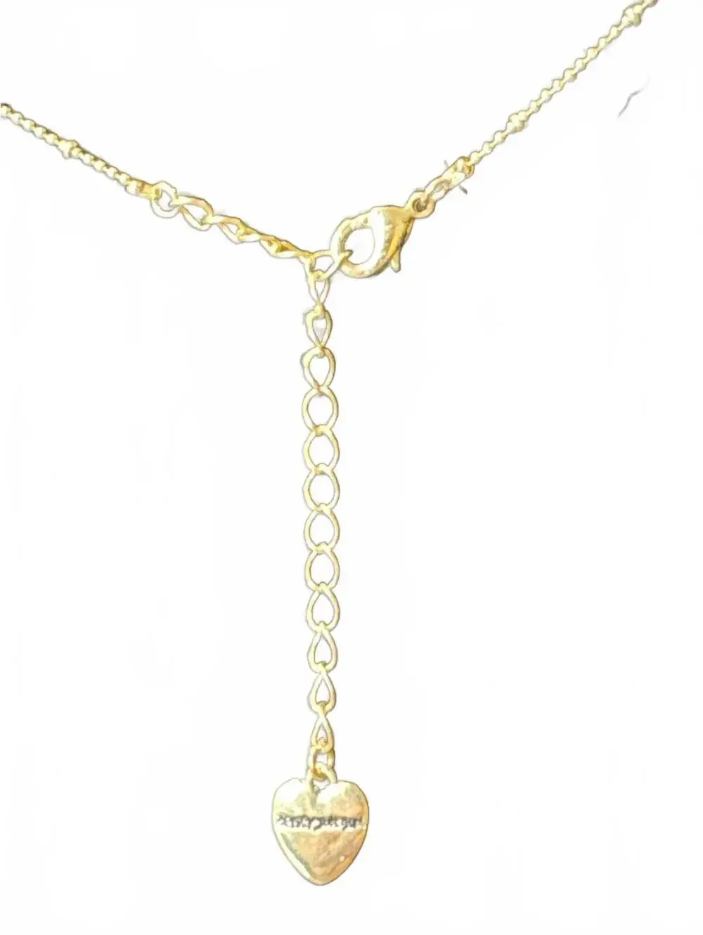 Betsey Johnson Necklace with Pink High Heel Shoe Charm